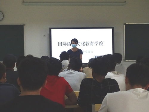 跨越語言界限，共筑文化橋梁——國際語言文化教育學院召開國際學生見面會